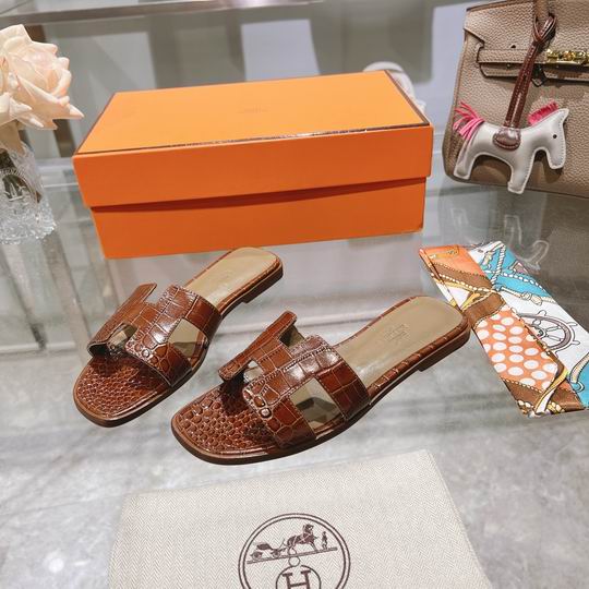 Hermes Slippers Wmns ID:20250529-730